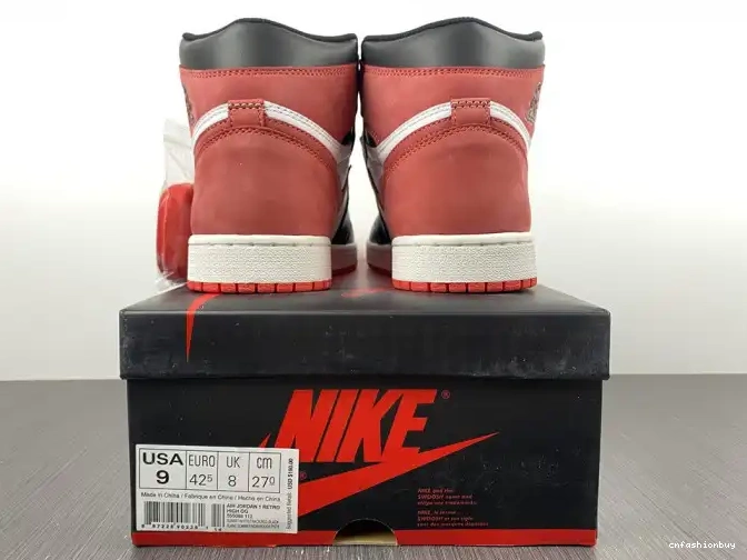Air Jordan Retro High 'Track Red' 1 OG 555088-112 0425